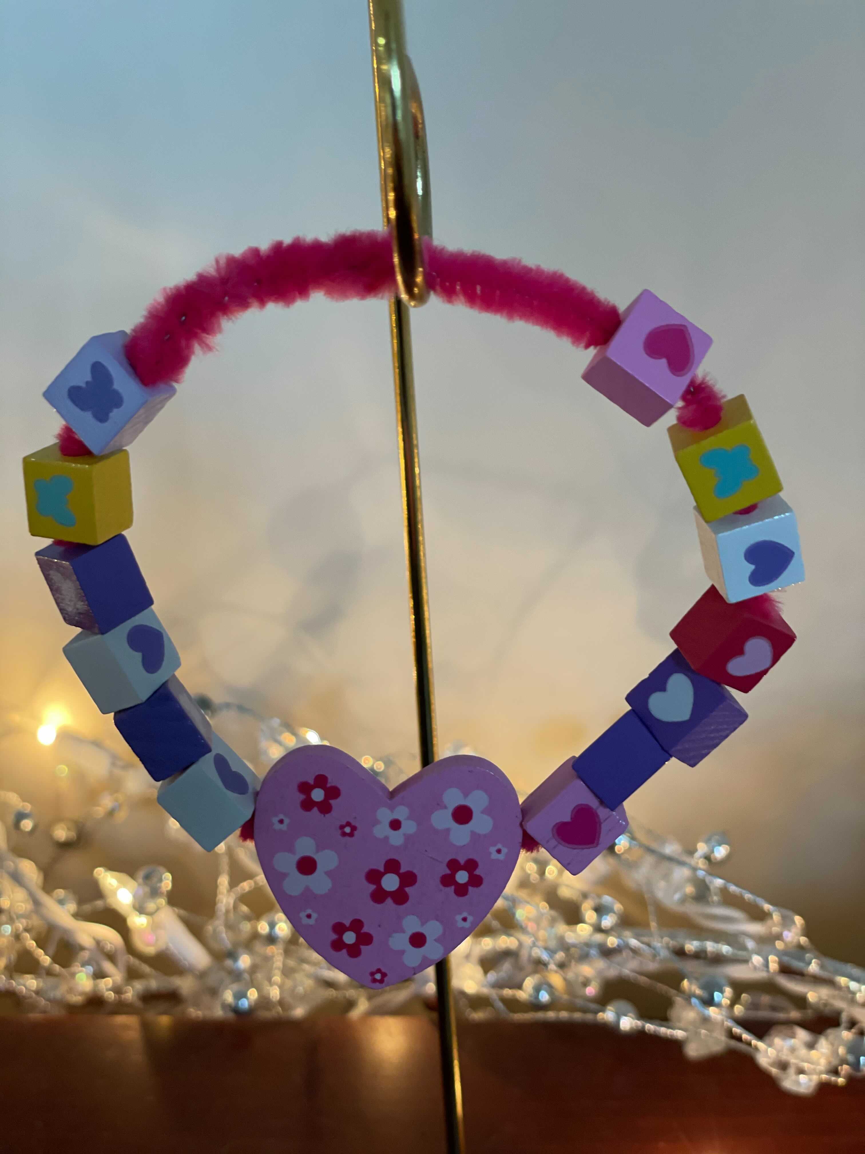 Pink Heart Bracelet