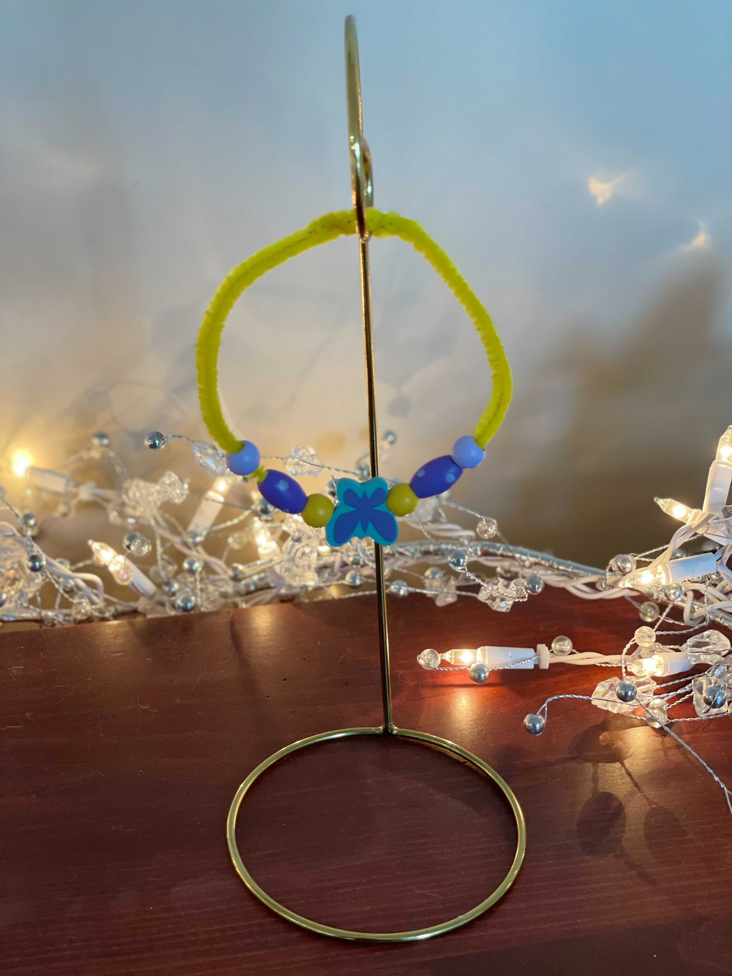 Yellow Butterfly Bracelet - Image 4