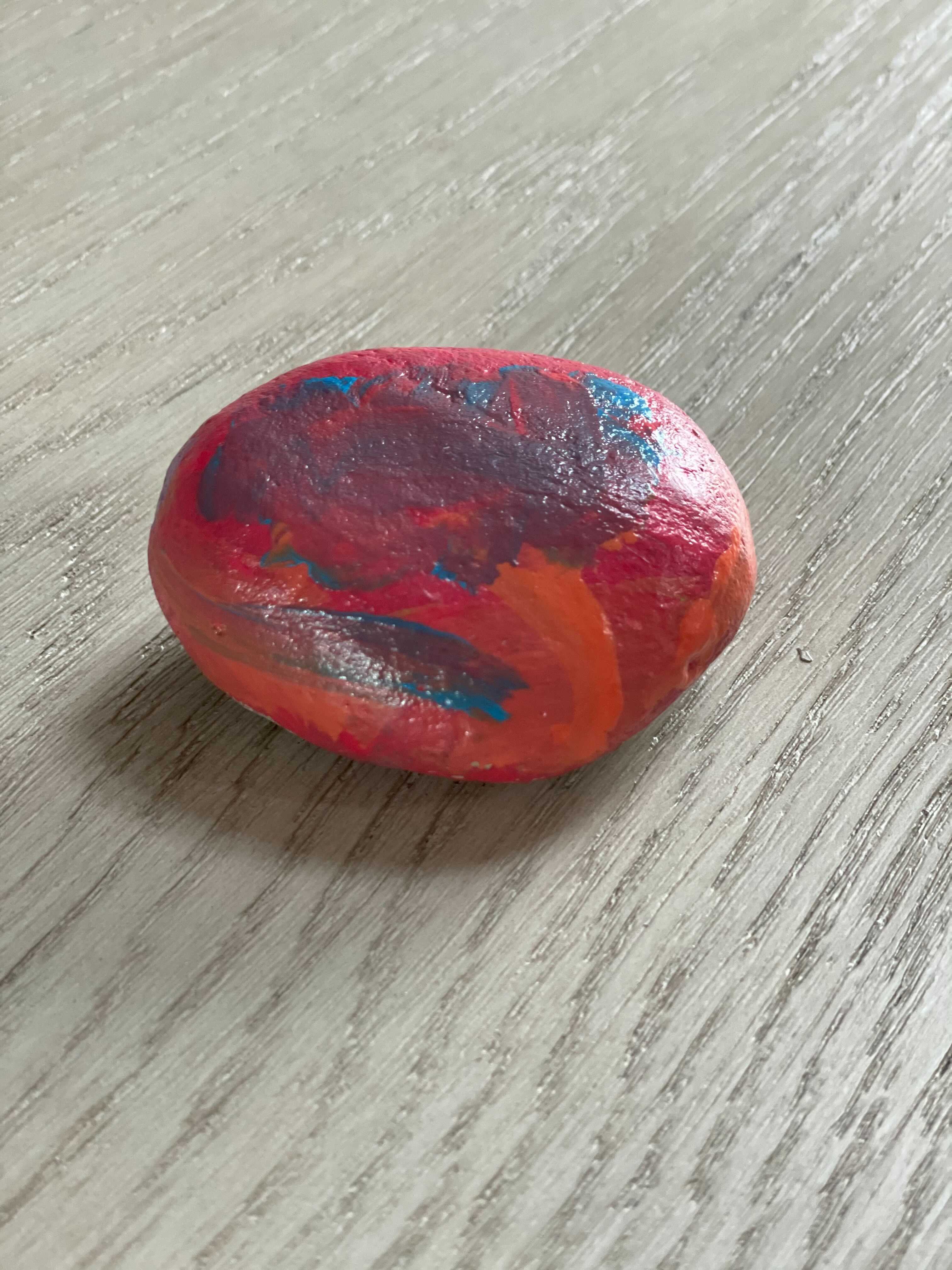 Sun Rainbow Painted Rock